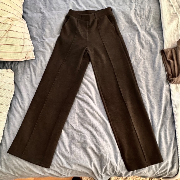 OGL High Waisted Straight Leg Pull On Pant - Black XS - Picture 12 of 13